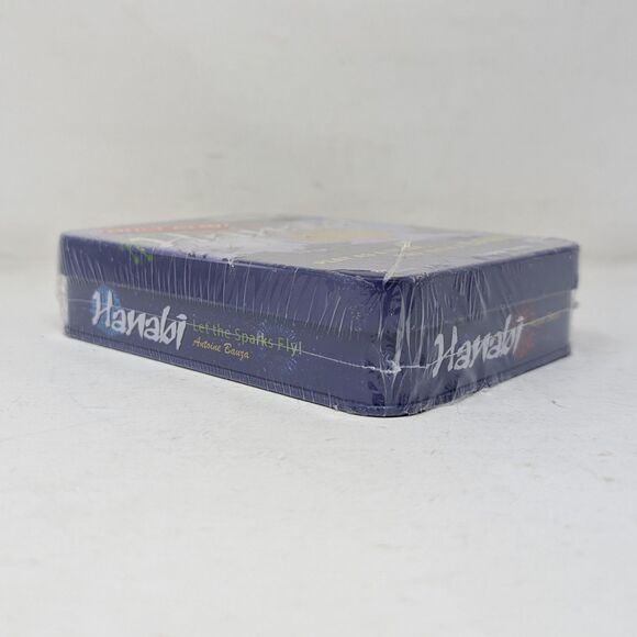 Hanabi R&R Card Game 2015 In Tin Travel Case Game Of The Year Antoine Bauza New - Picture 4 of 4